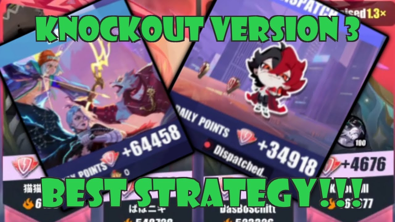 KNOCKOUT *BEST* STRATEGY TO MAXIMISE POINTS! | DISLYTE