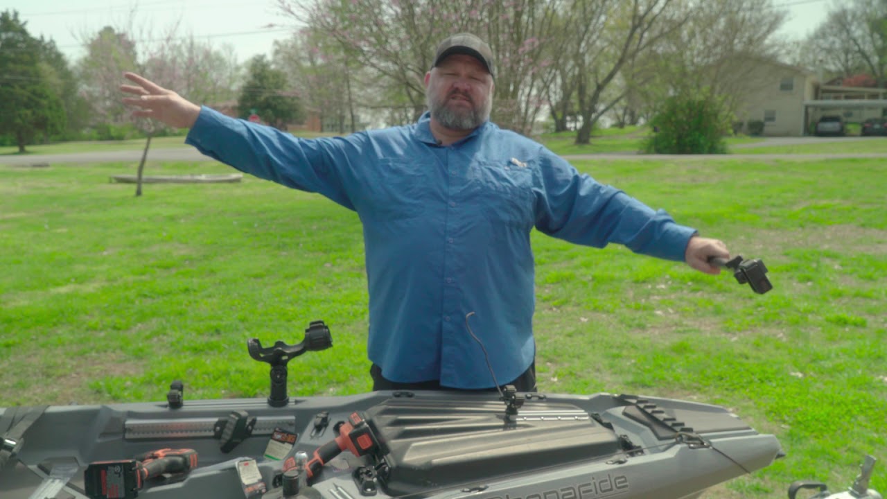 How To Install a YakAttack GearTrac | Kayak Fishing Camera Mounting Options