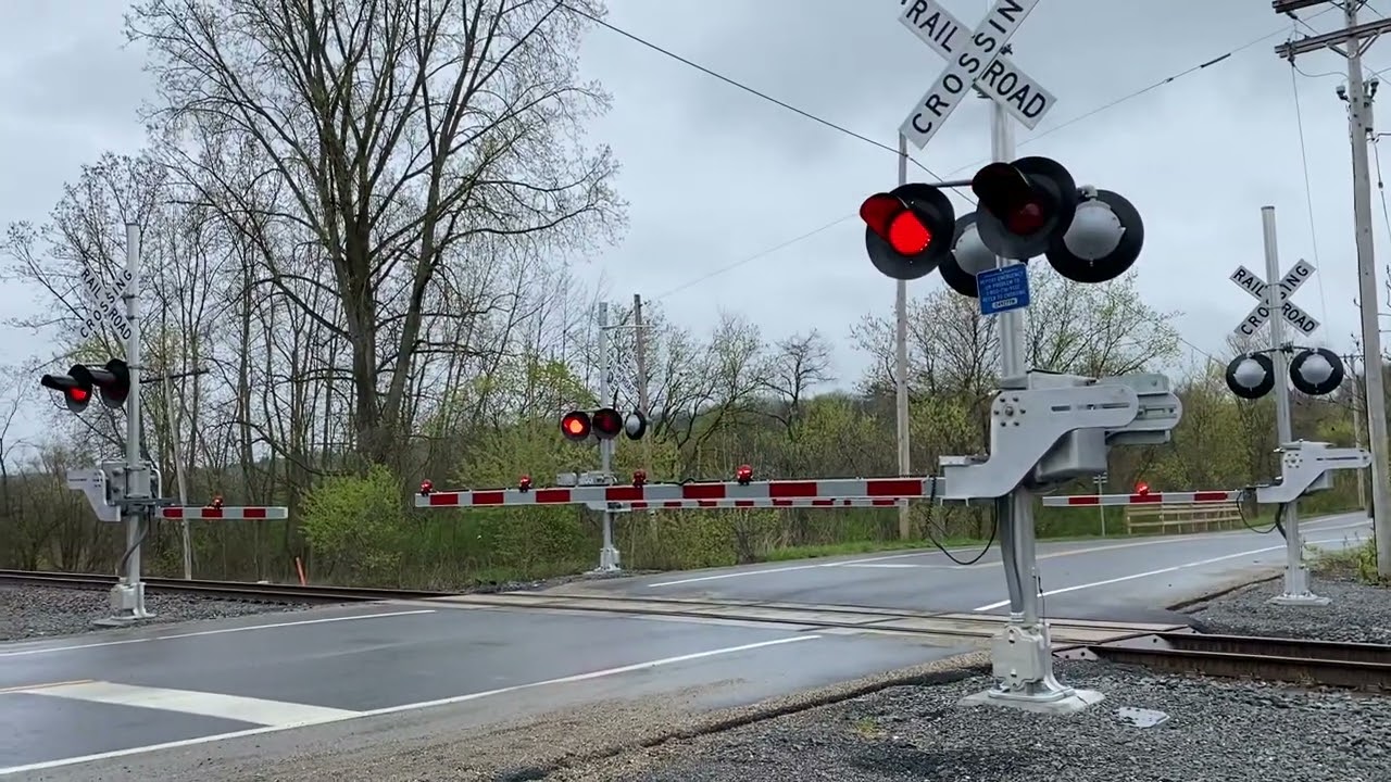 Norfolk Southern Train Crossing In Fort Ann, New York May 4, 2022