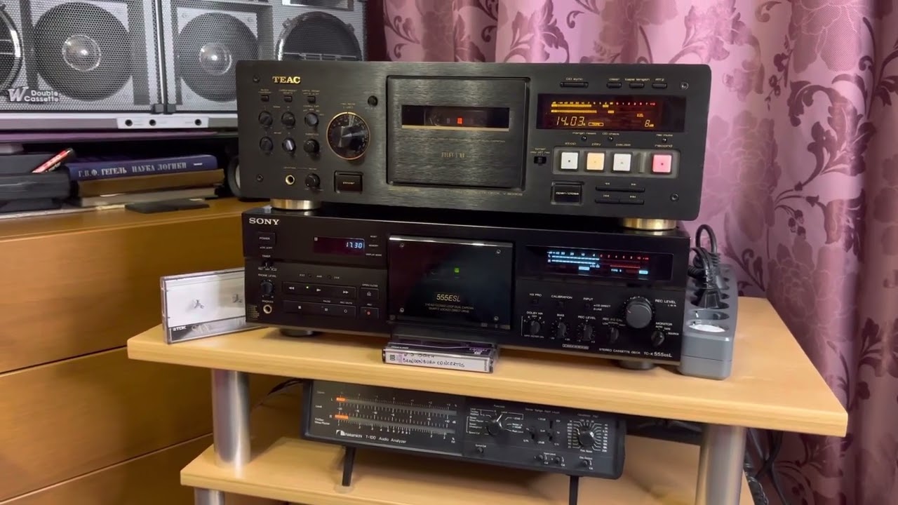 Teac V-8030S пишет Баха