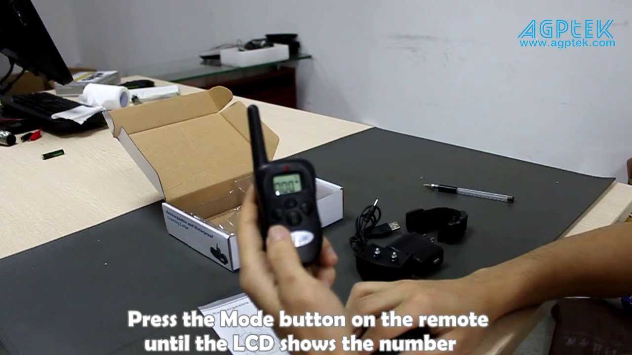 AGPtek Rechargeable Training Collar