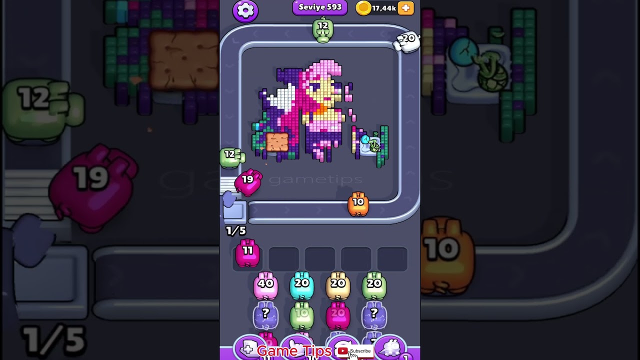 Pixel Flow level 593