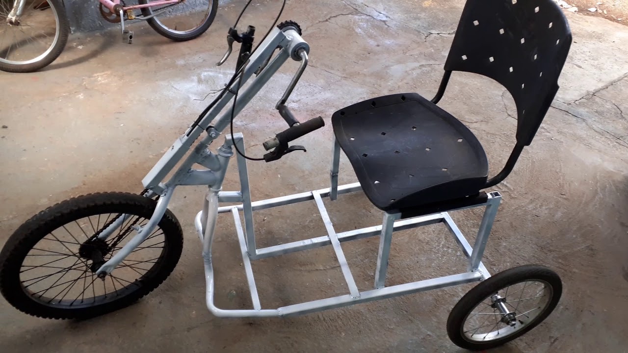 Bicicleta para cadeirante