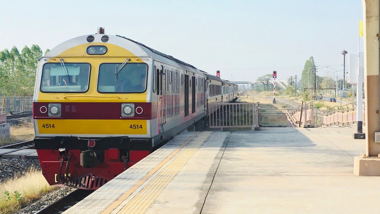 416 กับ 415  เข้าสถานีบ้านหัน