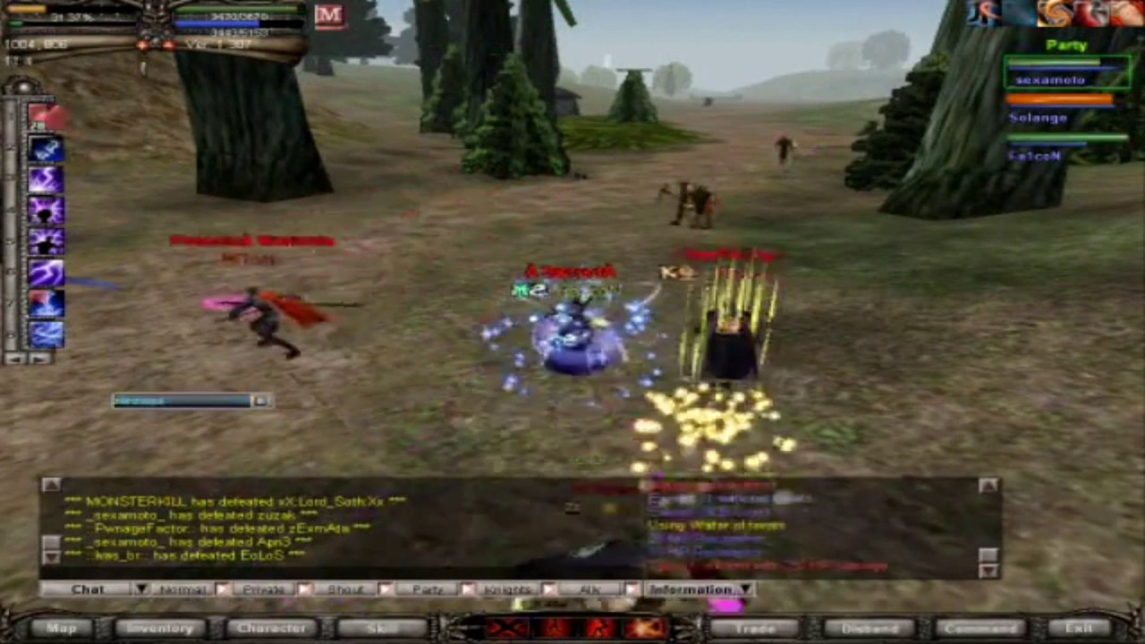 Knight Online SACRED Clan and  MONSTERKILL Pk Ares USKO
