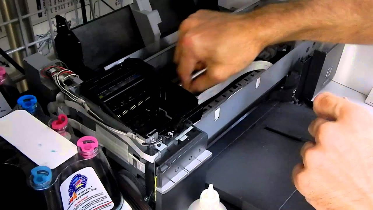 Смазка струйного принтера EPSON
