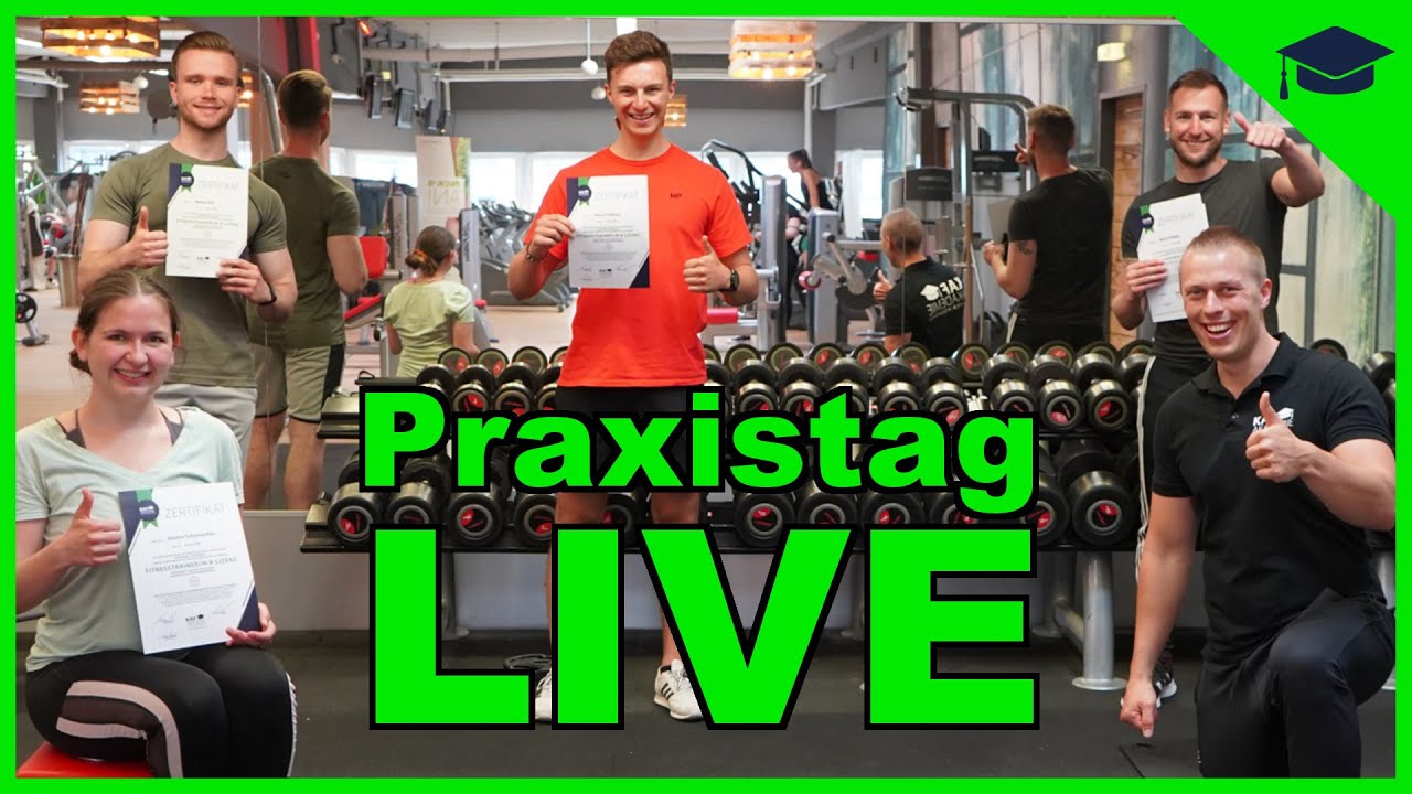 VLOG: Sei live beim Präsenztag dabei | Fitnesstrainer B-Lizenz Prüfung der KAF Akademie