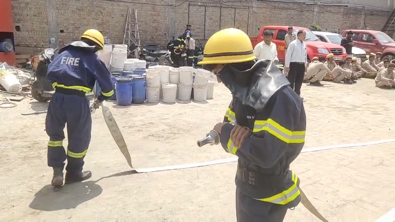 #Hydrant Drill Activity in practical field #hydrant