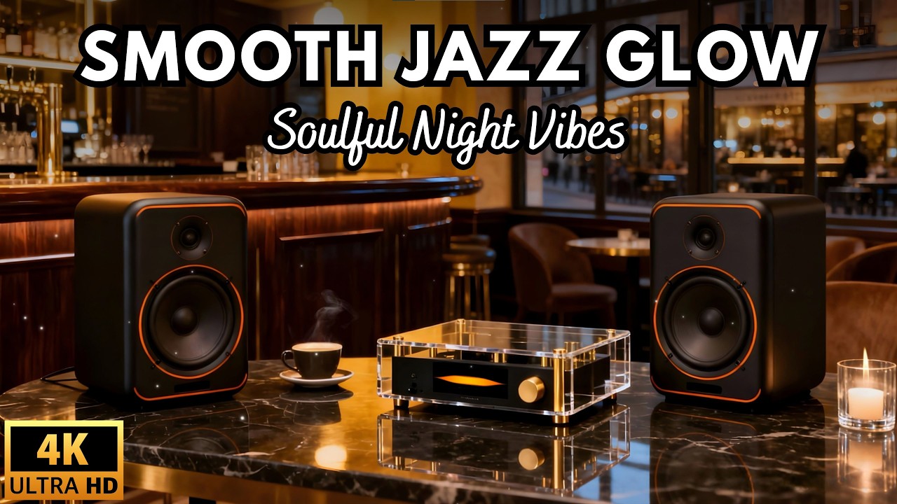 Smooth Jazz x Soulful R&B Instrumentals | Gentle Evening Calm for Focus & Relax