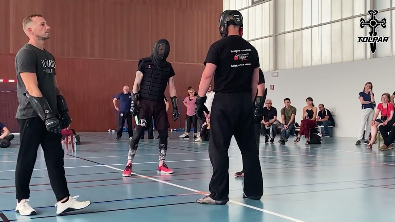 Tolpar Open De France Nord 15/05/22 F GUILLAUME vs P TERROUANE / Combat couteau escrime lame courte