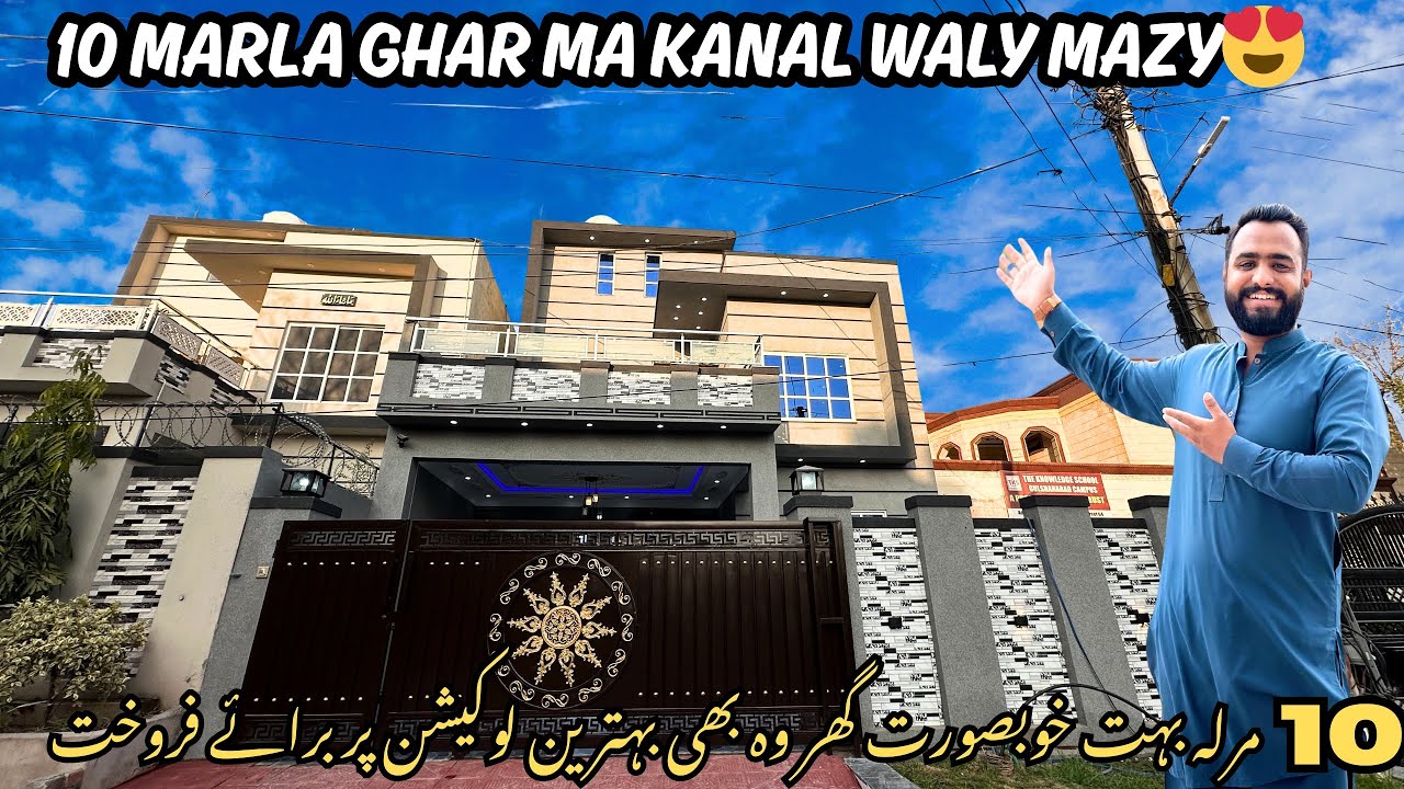 10 Marla Double Story House For Sale In Gulshan Abad Rawalpindi Near Askari 14