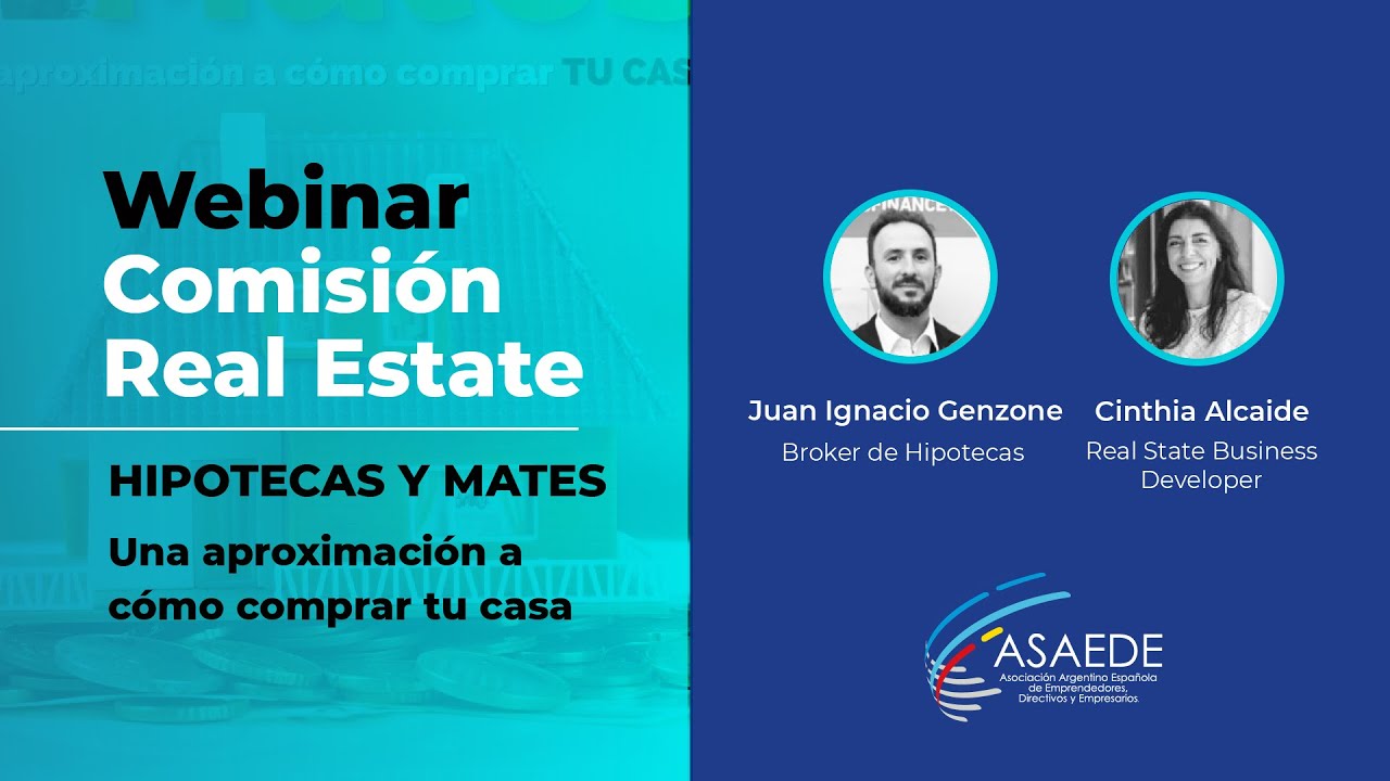 Webinar | Hipotecas y Mate: ¡Accede a tu próxima inversión inmobiliaria!