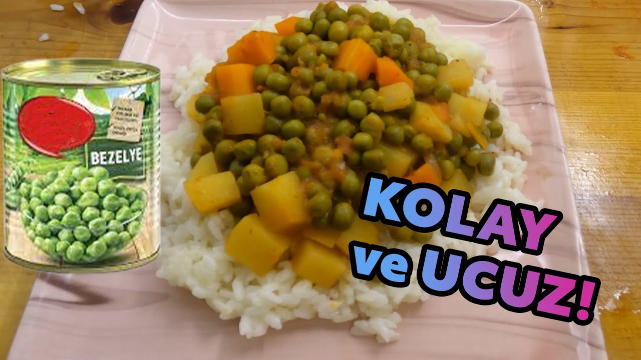 KONSERVE BEZELYE İLE YEMEK NASIL YAPILIR?