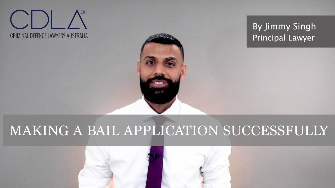 Making a Bail Application Successfully