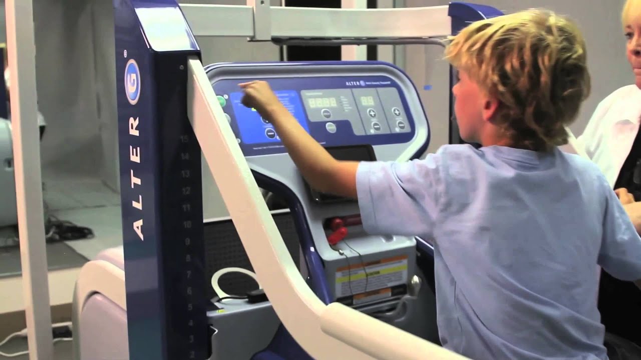 Pediatric Cerebral Palsy Physical Therapy & the Anti-Gravity Treadmill - AlterG