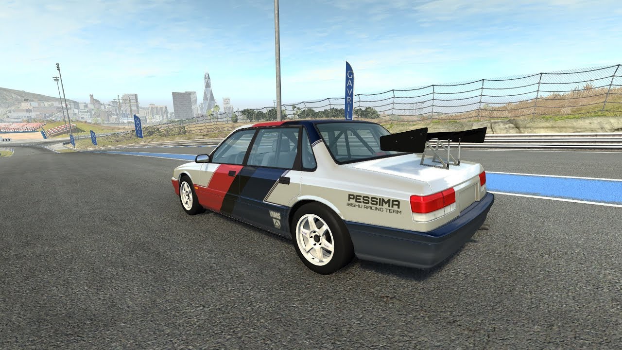 BeamNG - Lap Time - 1988 Ibishu Pessima Track - West Coast Race Track