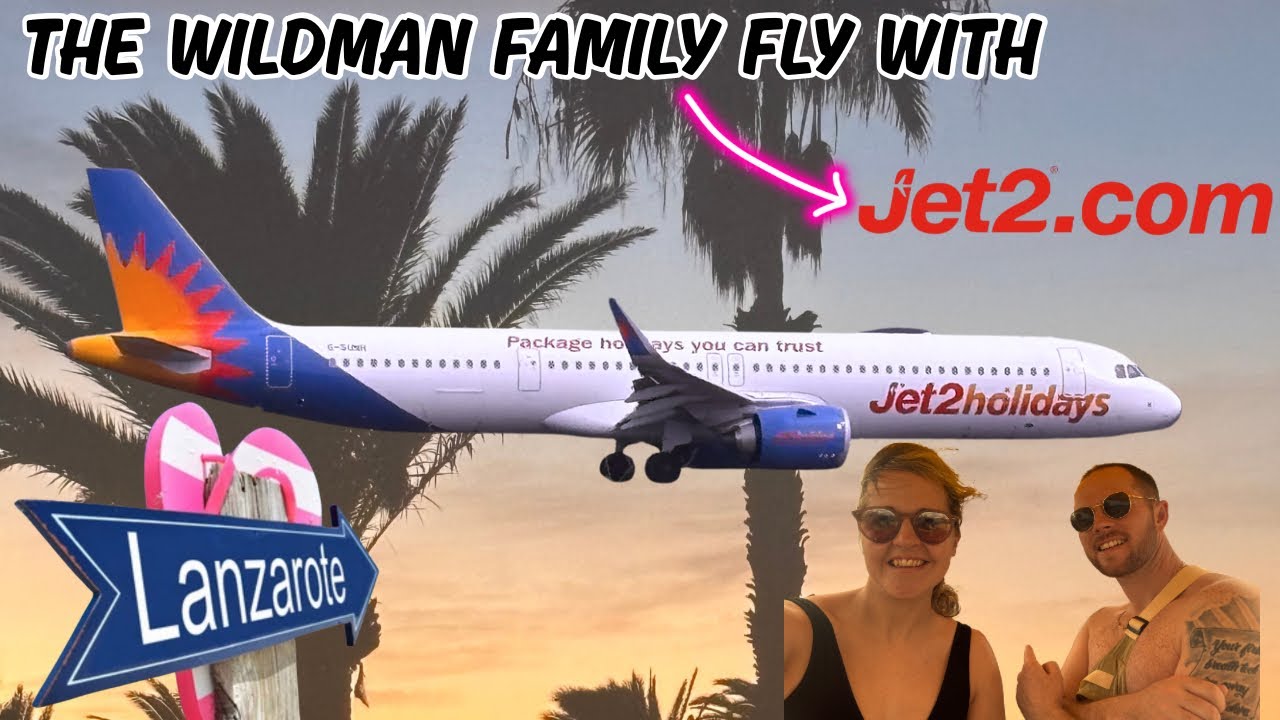 Our Jet2 Flight to Lanzarote!!!|Family Travel Day Vlog..AND OF COURSE WE WON IT😀 ✈️ 	