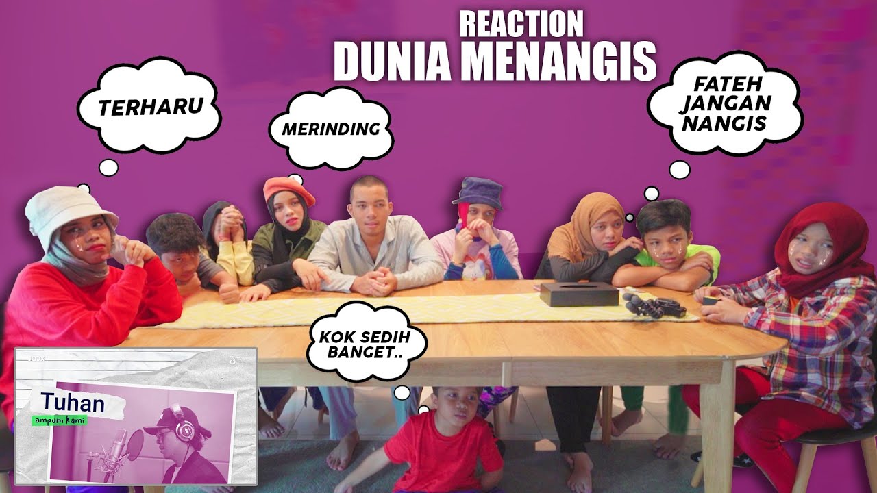 *GAK KUAT* Gen Halilintar Reaction Dunia Menangis
