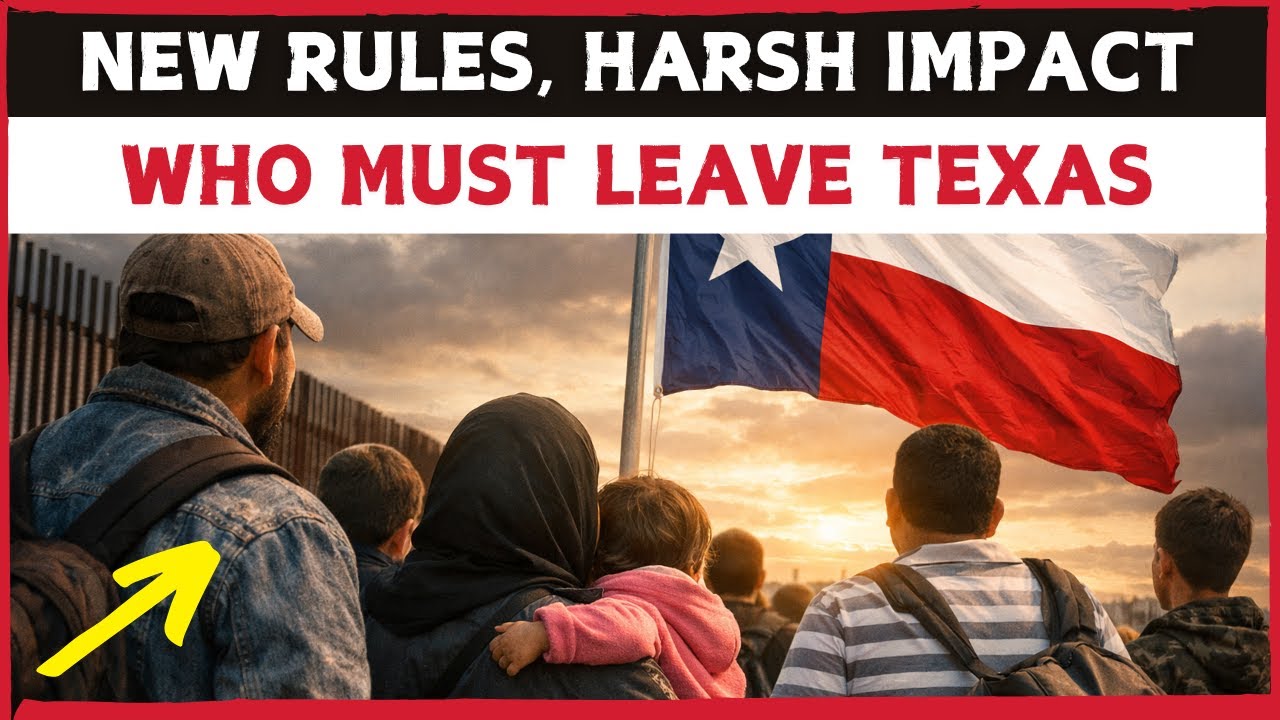 Who Will Be Forced to Leave Texas in JAN 2026? New Immigration Rules Explained