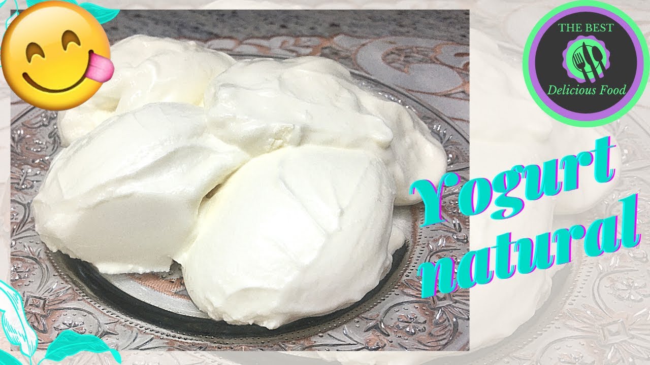 Yogurt Natural 🍨 (Fácil y Delicioso) 😍