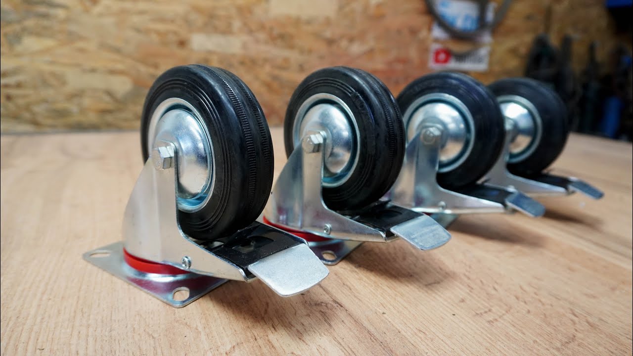 Making a Folding Frame Scaffolding from Scrap Steel | Only the Wheels Are New | Step by Step