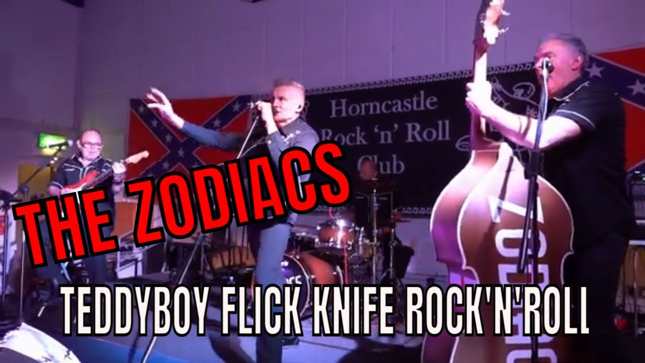 Teddy boy Flick Knife Rock'n'Roll The Zodiacs - Rockabilly & Beyond