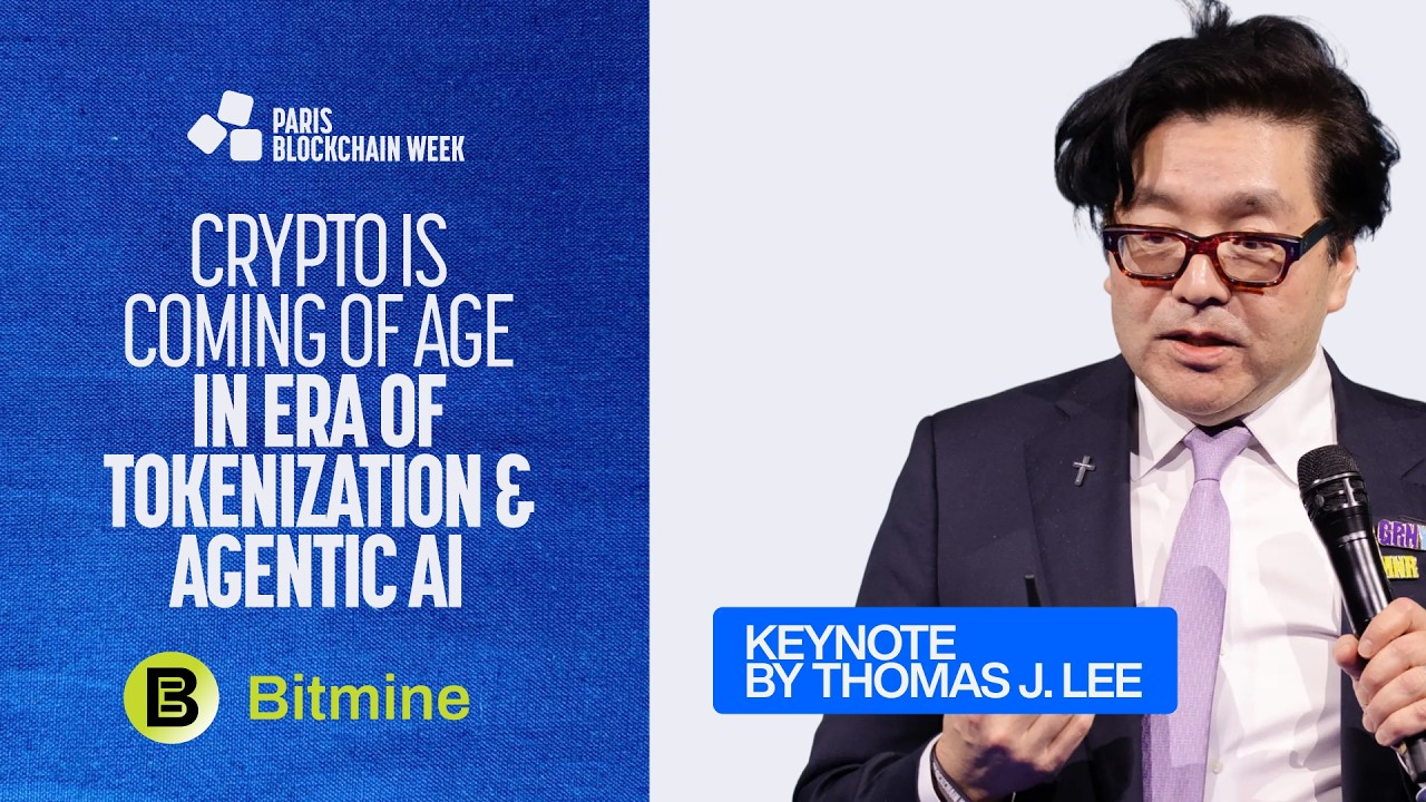 Crypto Coming of Age in the Era of Tokenization & AI | Thomas J. Lee (BitMine) | PBW 2026