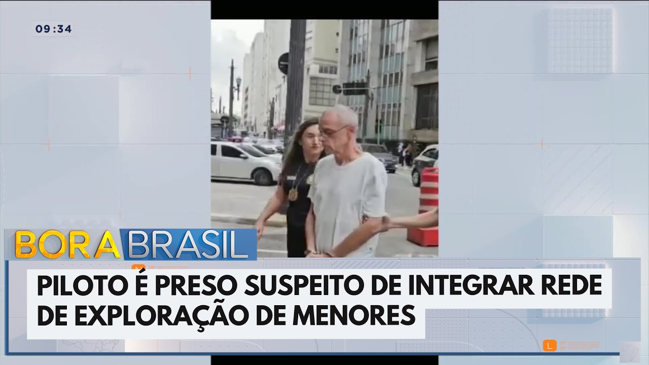 Piloto é preso por pedofilia no Aeroporto de Congonhas | Bora Brasil