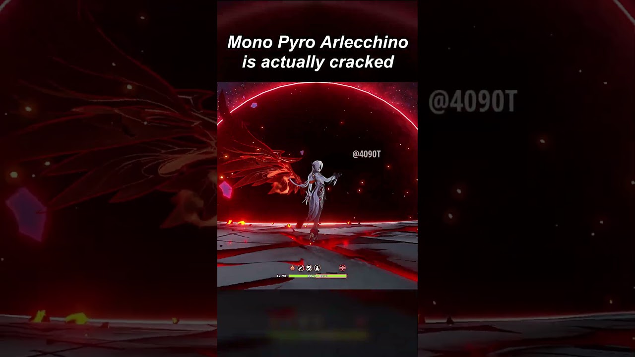 MONO PYRO ARLECCHINO IS ACTUALLY CRACKED