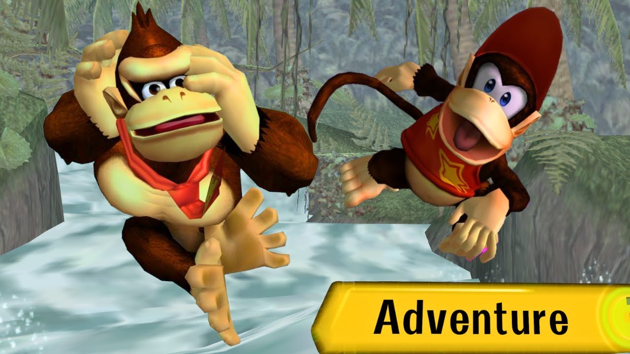 Super Smash Bros. Melee Adventure Mode (Donkey Kong & Diddy Kong)