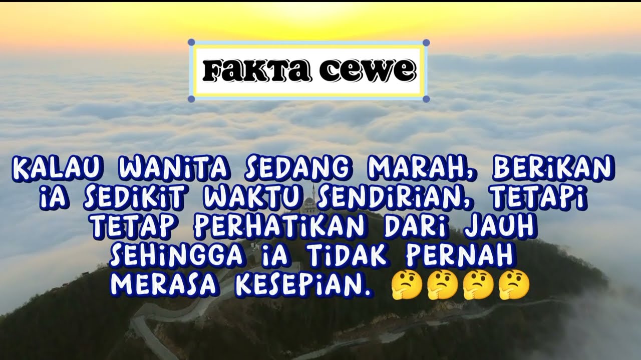 beberapa fakta cewe