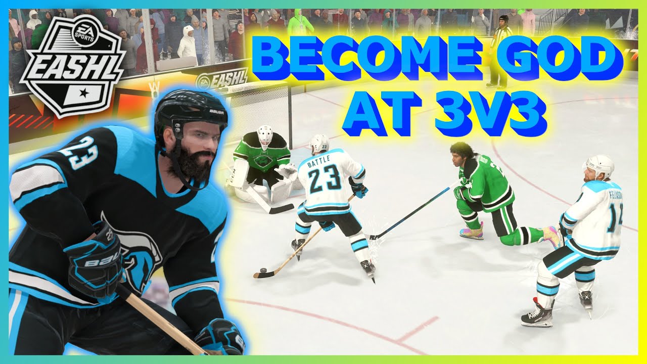 TOP 5 BEST TIPS FOR 3v3 | NHL 22 EASHL