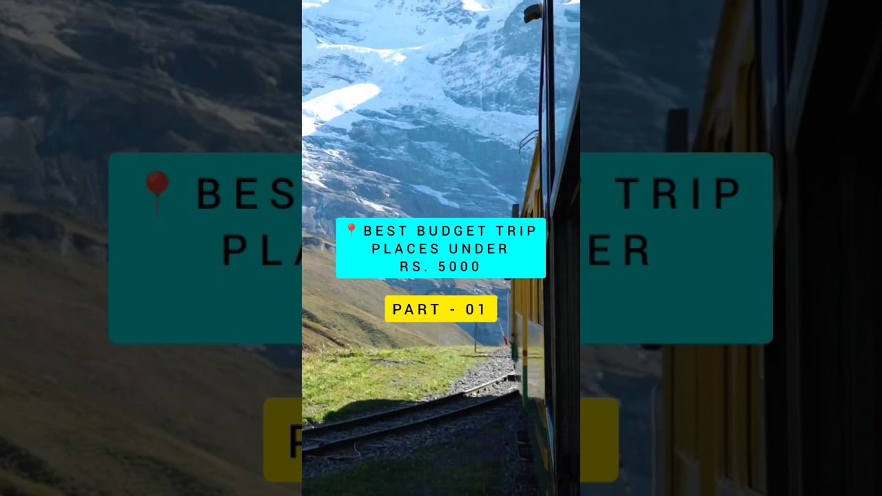 Budget Travel Places In India Under Rs. 5000 😍 #shorts #budget #trip #travel #places #india #best