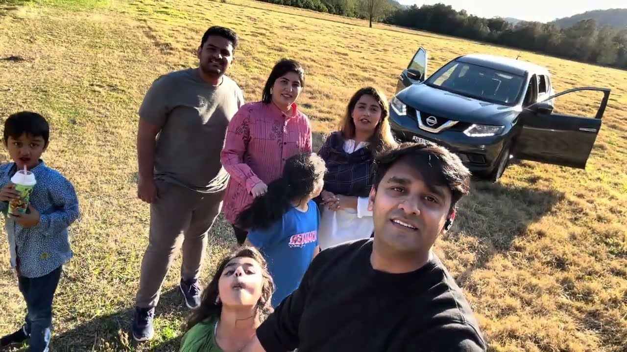 Aj ka Vlog/Pakistani Family fruit picking and farm visit Sydney/Vlog 5/Scenic Drive/Jasmin 1 Dinner