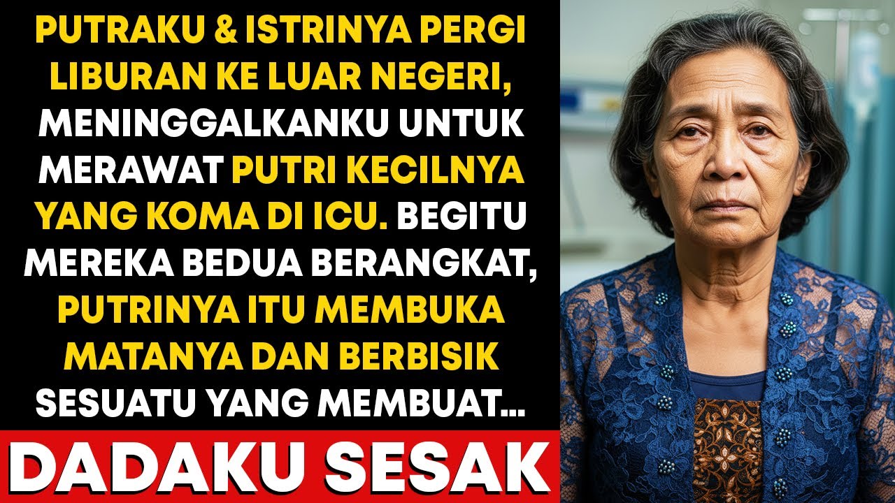 Putraku & Istrinya Liburan Tinggalkan Anaknya Yang Koma Di ICU—Saat Mereka Berangkat, Anaknya Sadar