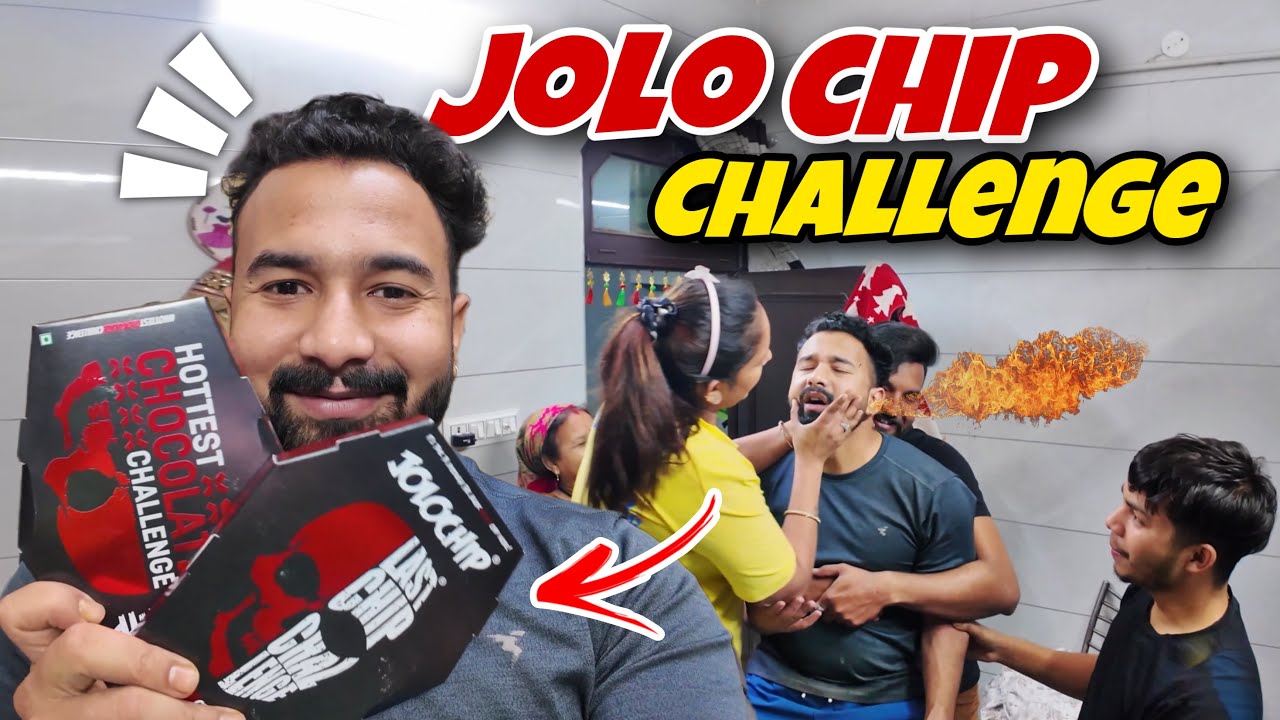 Jolo chip challenge goes wrong ❌ || prank ho gya mere sath || jeet thakur pranks #couplevlogs