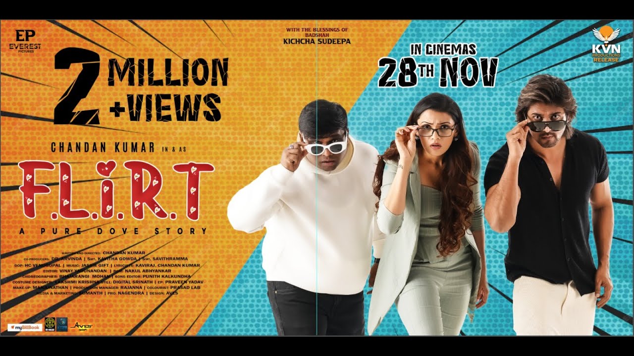 FLIRT Official Trailer | Chandan Kumar |  Nimika Ratnakar | Everest Pictures | KVN Productions