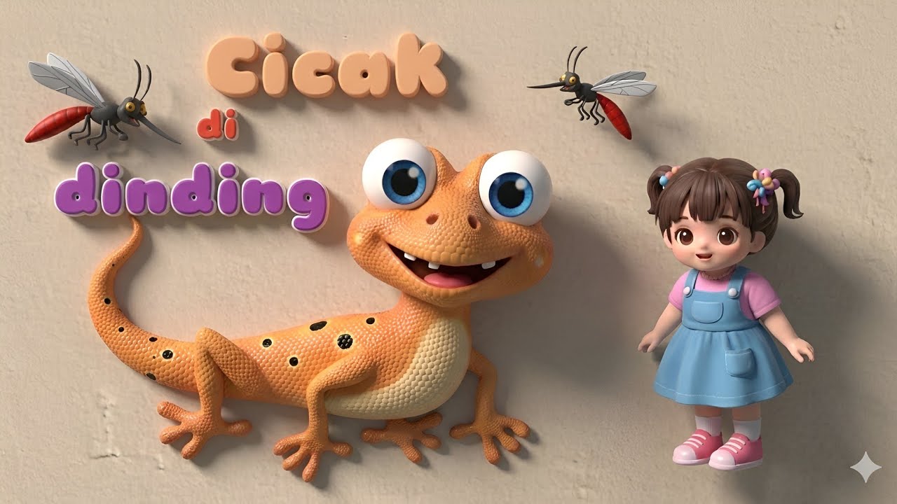 Cicak Cicak Di Dinding - Lagu Anak Anak - Lagu Anak Anak Indonesia ‎