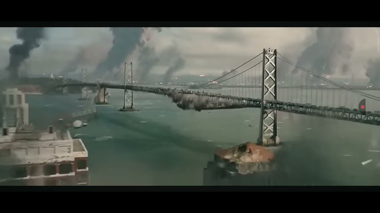 I put Coconut Mall Remix Over a Earthquake Movie Scene