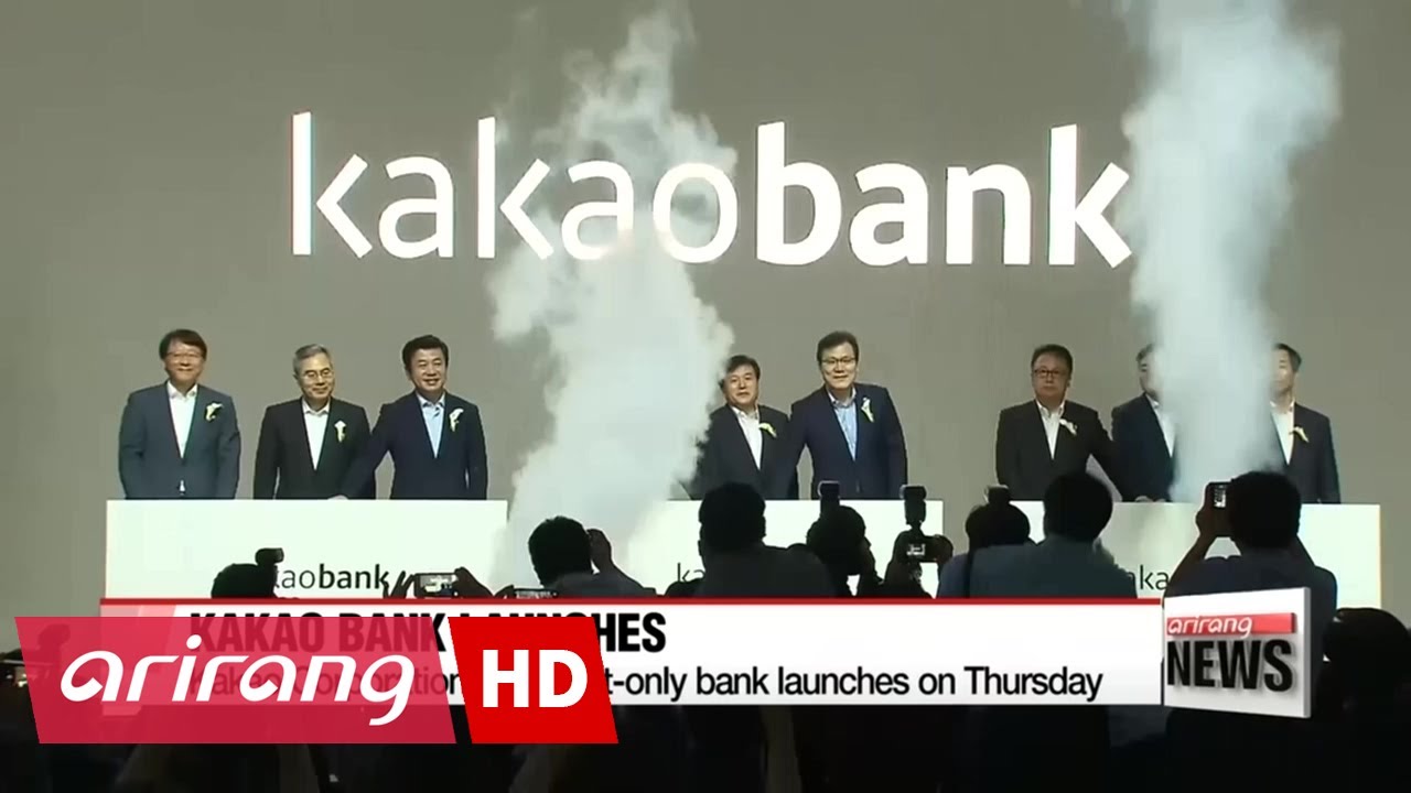 Internet-only bank Kakao Bank launches in Korea