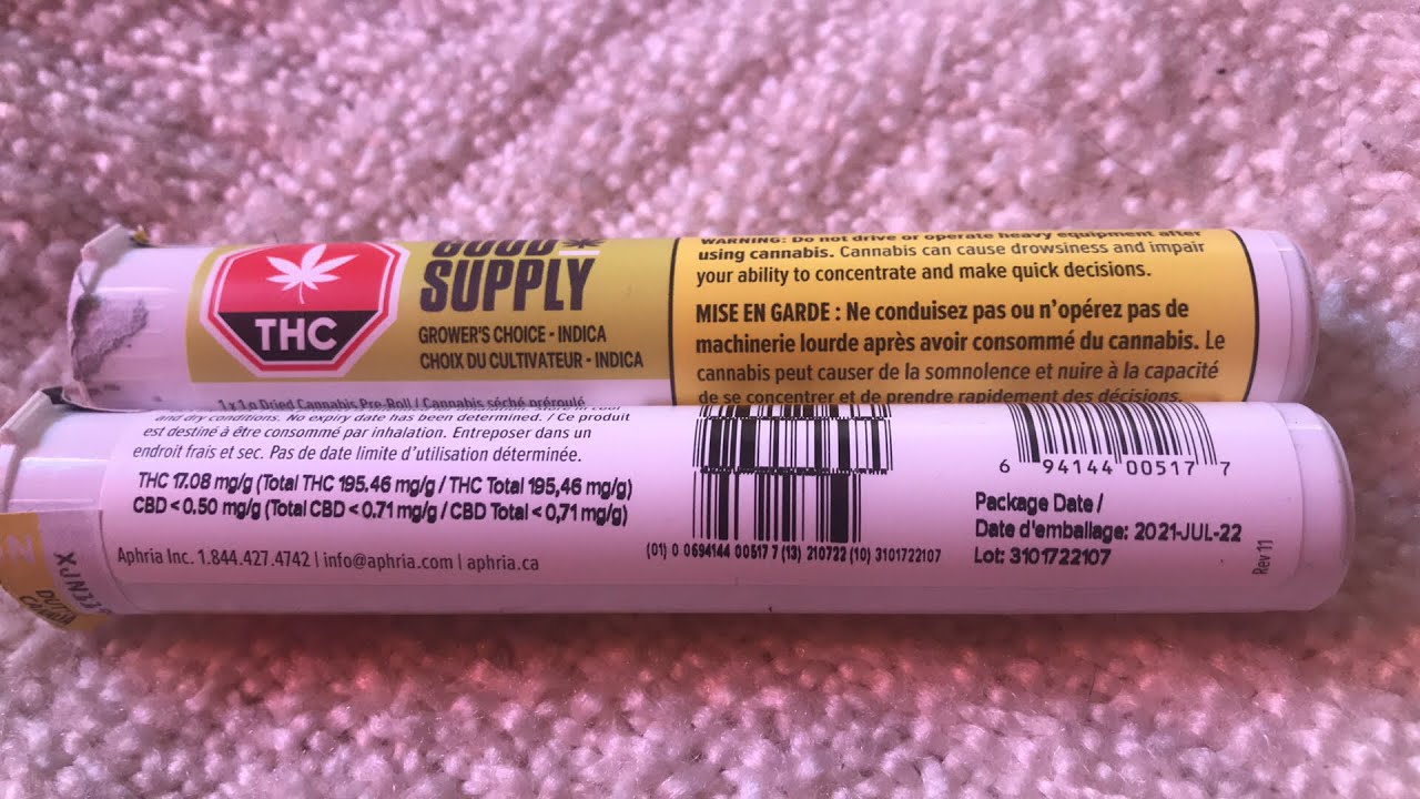 Good Supply | Growers Choice | Indica 19.5% THC 👀 | 0.71% CBD 😱