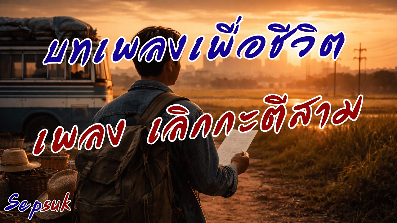 เพลง เลิกกะตีสาม  |  เพลงเพราะเพื่อชีวิต | สถานีเพลงเพราะ   | Lyrics © 2026 Sep Suk
