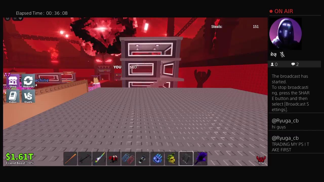 TRADING IN SAB [ DONT GOT MIC  ]