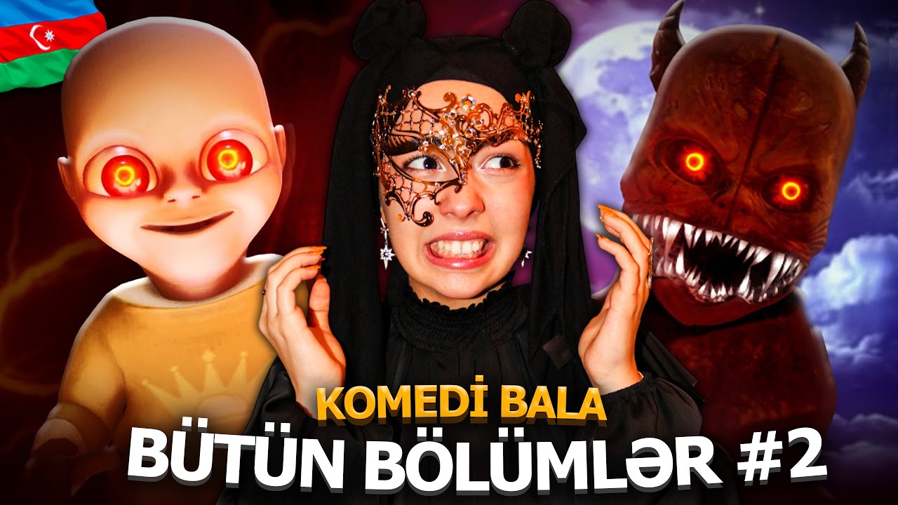 😬KEÇƏL BAŞIN BÜTÜN SİRLƏRİ | Komedi Bala bölüm 2 - The Baby in Yellow