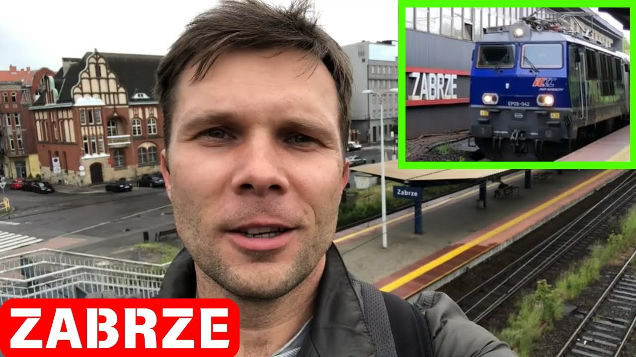 Zabrze pociągi oraz prezentacja stacji. Ładnie tam!