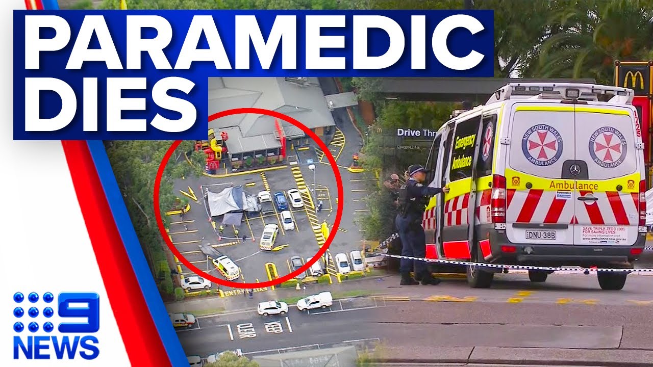 NSW Ambulance paramedic dies after stabbing in Sydney | 9 News Australia