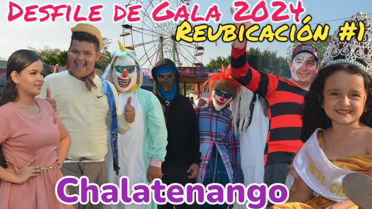 Desfile de Gala 2024 Reubicación # 1 Chalatenango #elsalvador #fiestas #parati