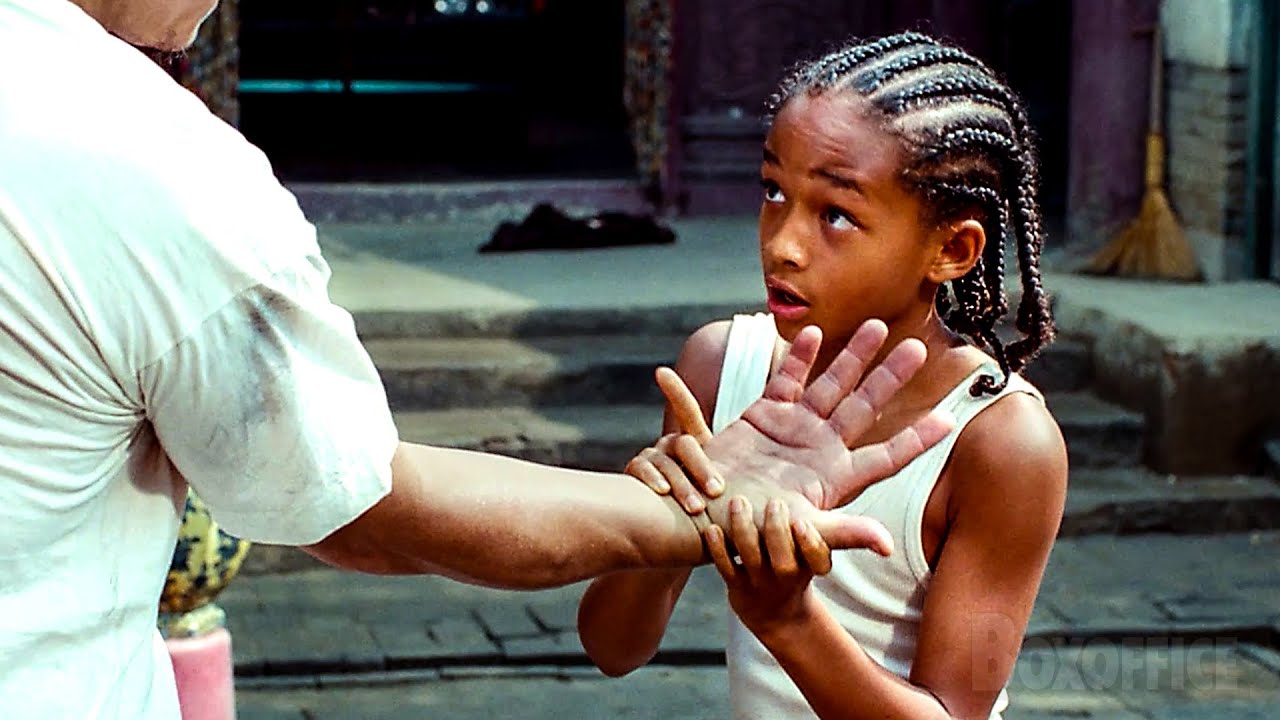 Jaden Smith becomes Jackie Chan's Kung Fu Student | The Karate Kid | CLIP