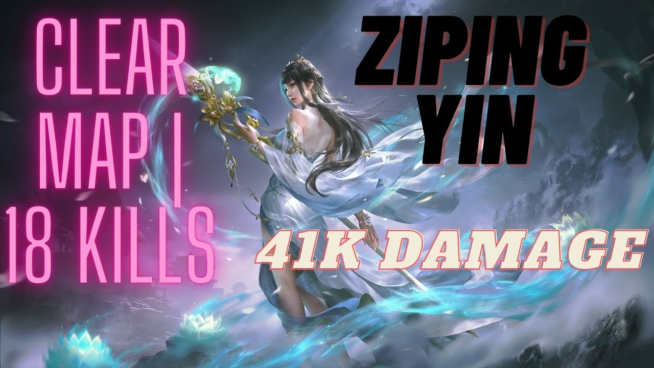 Naraka Bladepoint | Top 1 Montage Ziping Yin 18 kills 41k Damage Rank 3k dou Easy Game