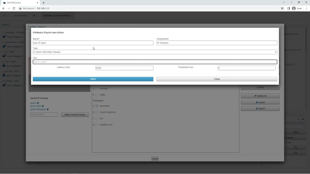 Software training for DEXON DVP661 Intelligent 6×1 Video Processor/Viewer